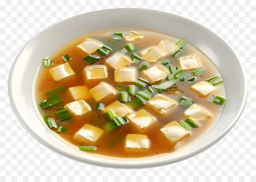 Sopa De Missô，Sopa De Tofu PNG