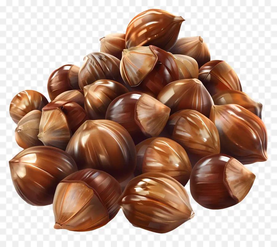 Castanhas，Avelãs PNG