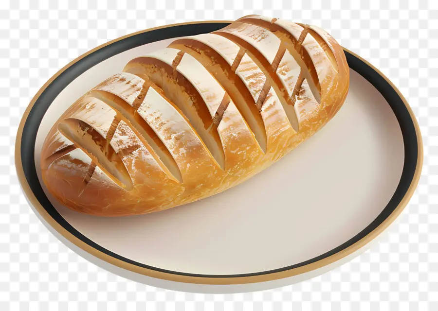 Pão Ciabatta，Pão PNG