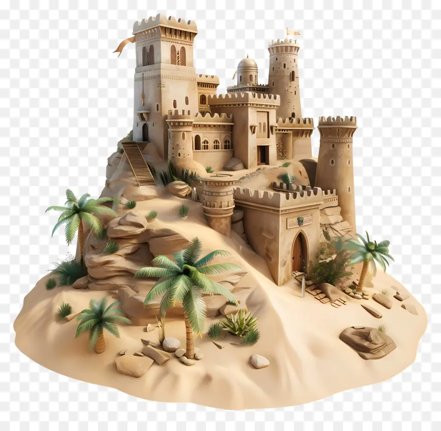 Castelo Do Deserto，Castelo PNG