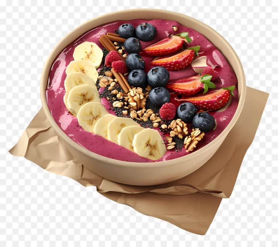 Tigela De Smoothie，Tigela De Açaí PNG