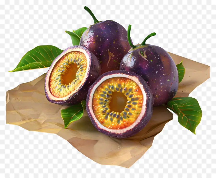 Maracujá，Fruta PNG