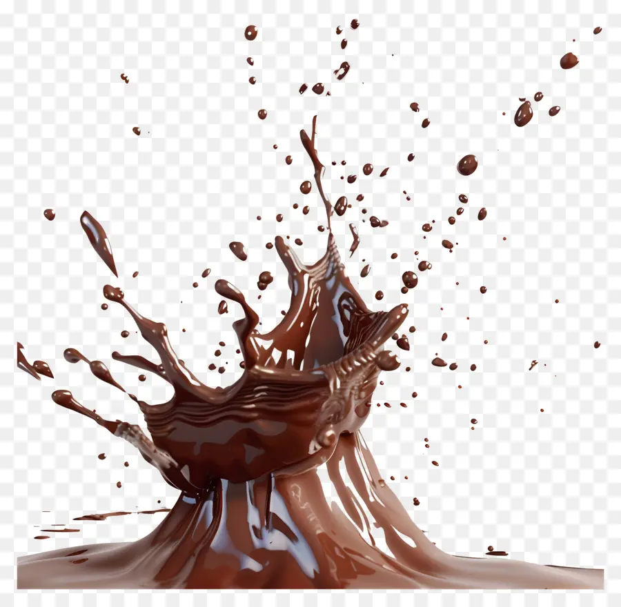 Respingo De Chocolate，Chocolate PNG