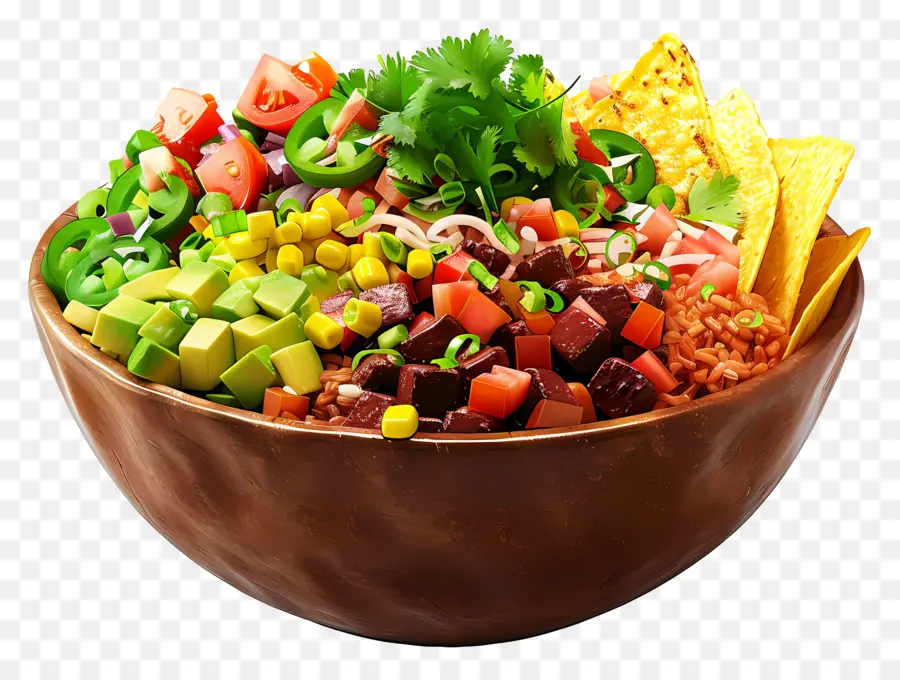 Tigela De Burrito，Tigela De Salada PNG