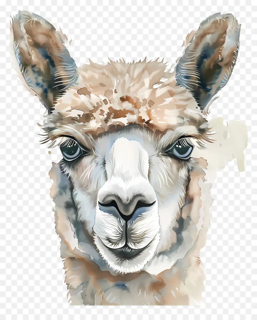 Cara De Alpaca，Lhama PNG