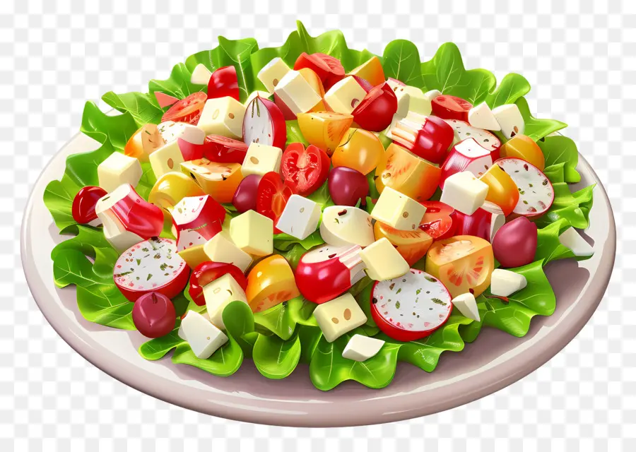 Salada Waldorf，Salada PNG