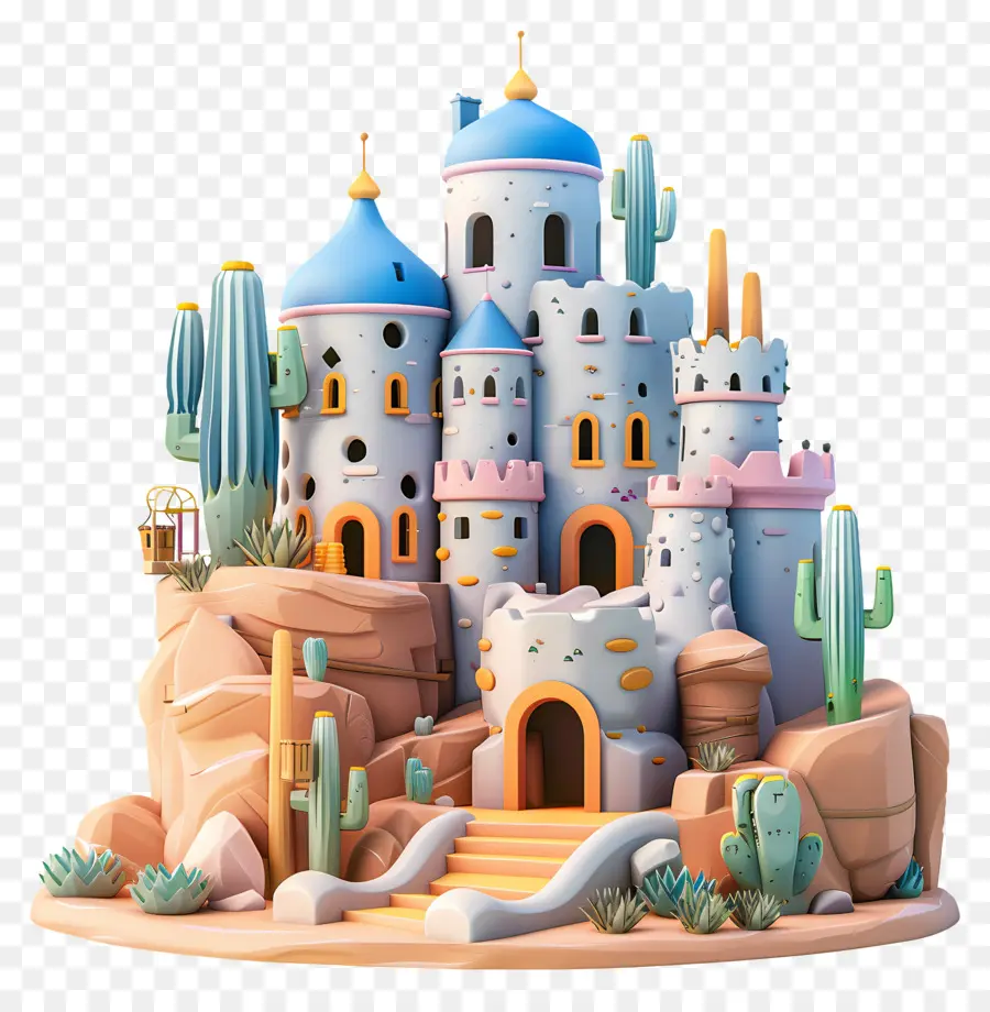 Castelo Do Deserto，Castelo Fofo PNG