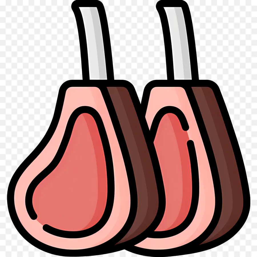 Carne，Costeletas De Cordeiro PNG