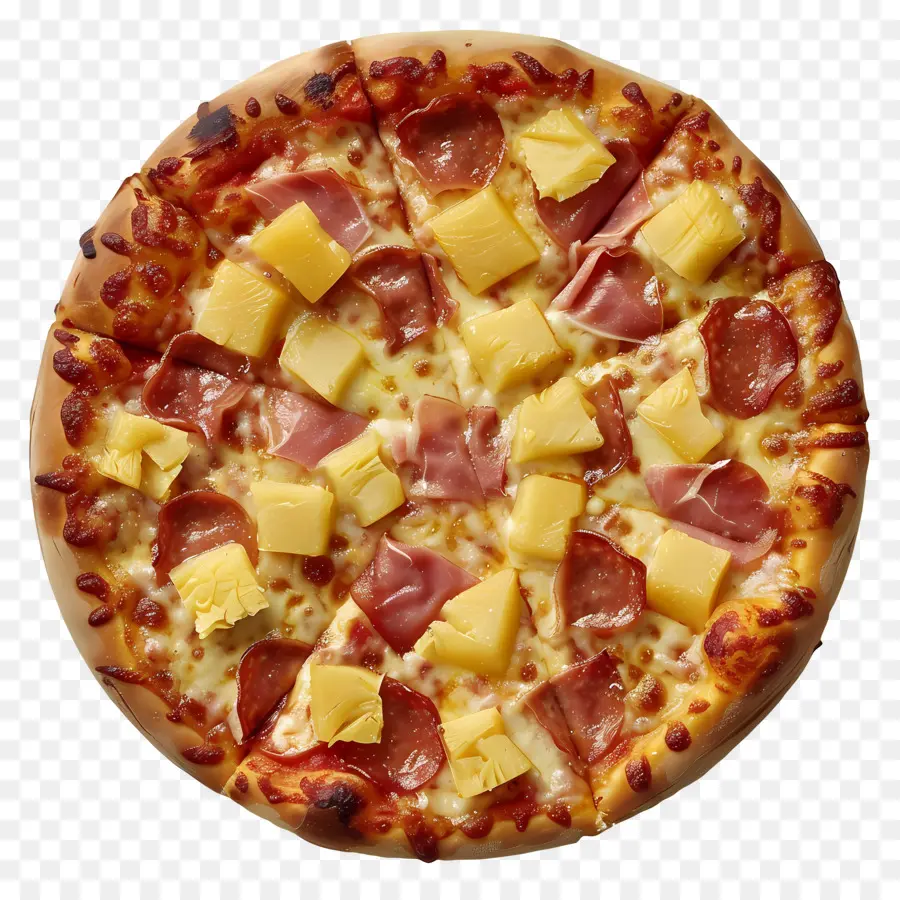 Pizza Havaiana，Pizza PNG