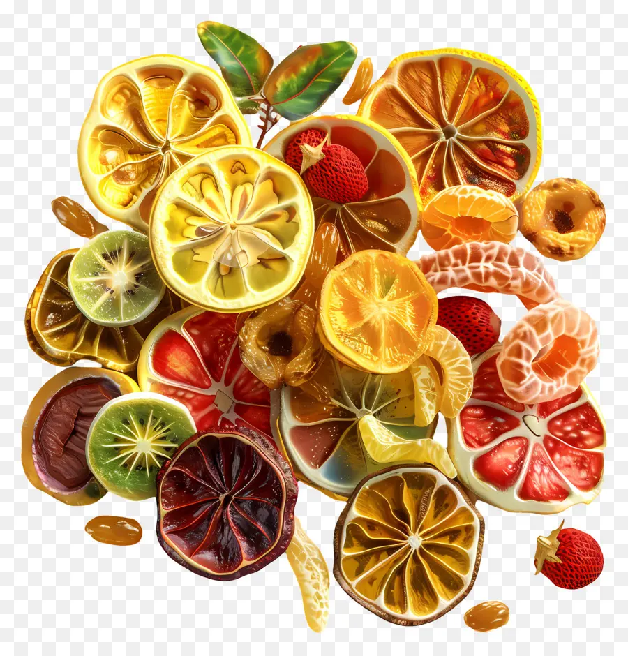 Frutas Secas，Cítrico PNG