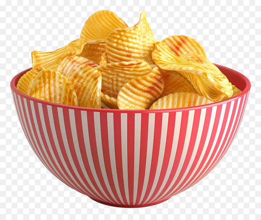 Tigela De Batatas Fritas，Lanches PNG