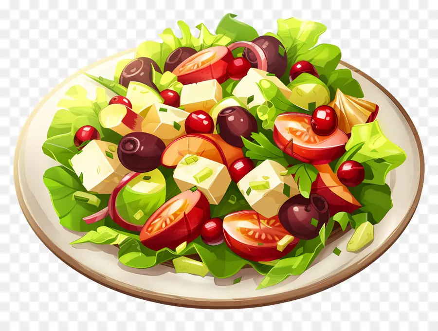 Salada Waldorf，Salada PNG