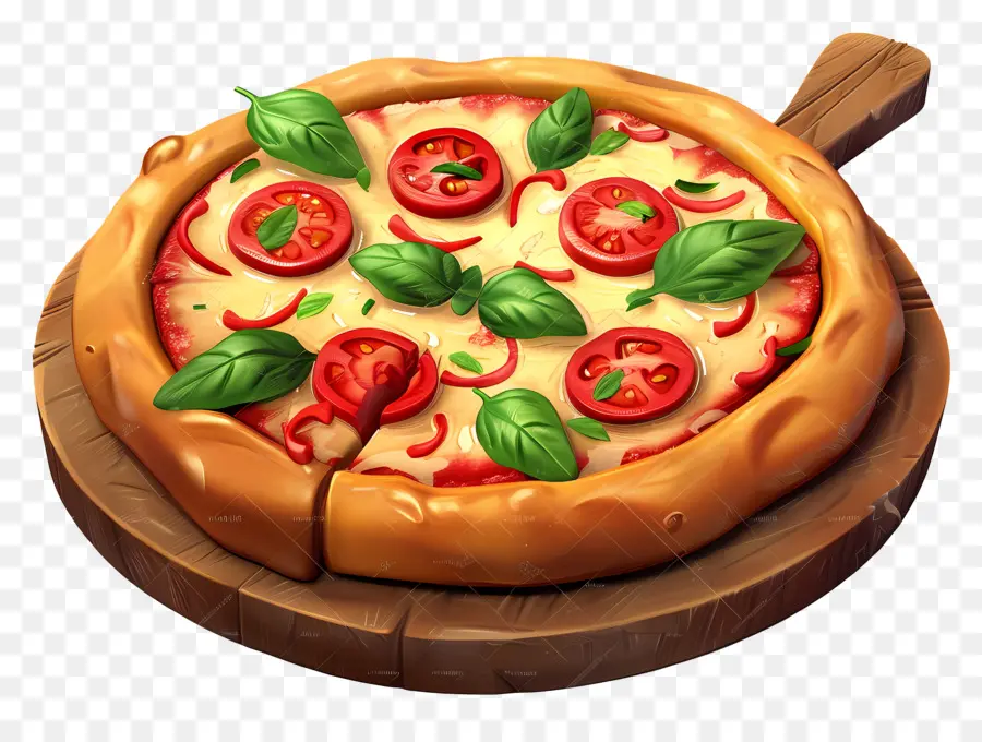 Pizza Marguerita，Pizza PNG