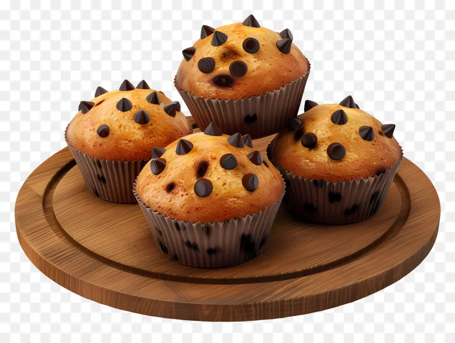 Muffins De Chocolate，Muffins PNG