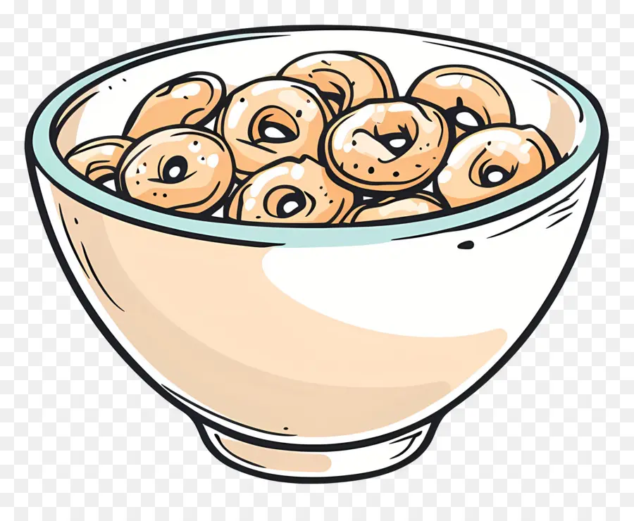 Tigela De Cheerios，Tigela De Cereal PNG