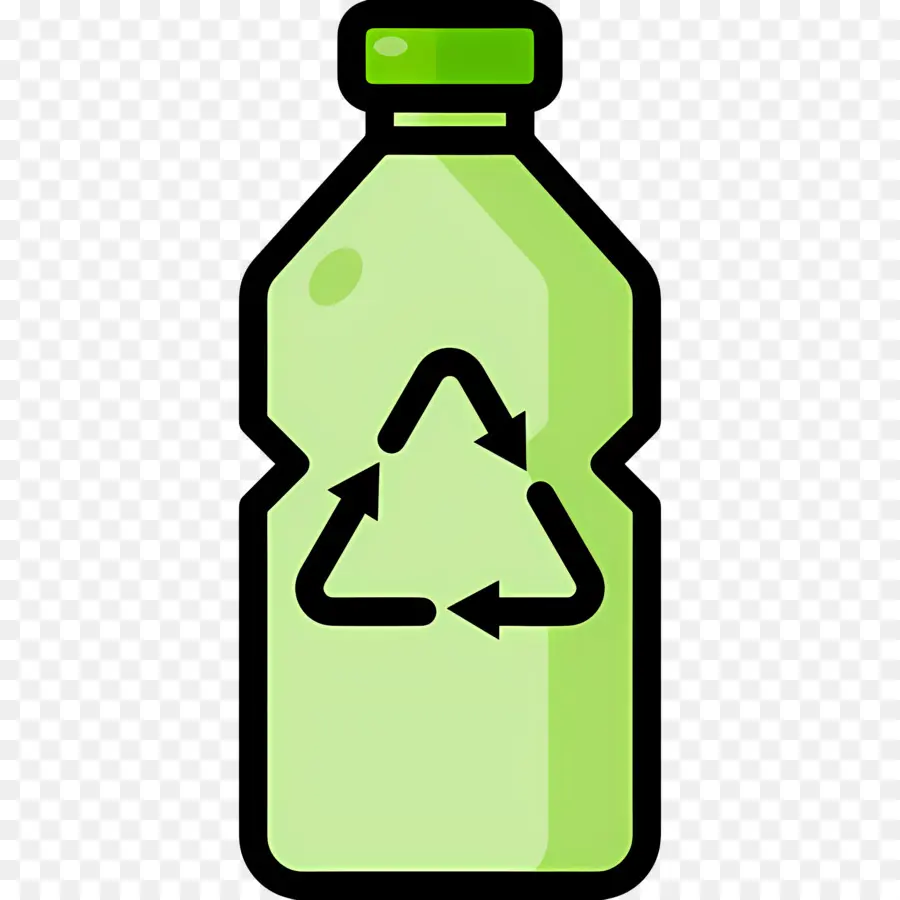 Garrafa De água，Garrafa De Reciclagem PNG