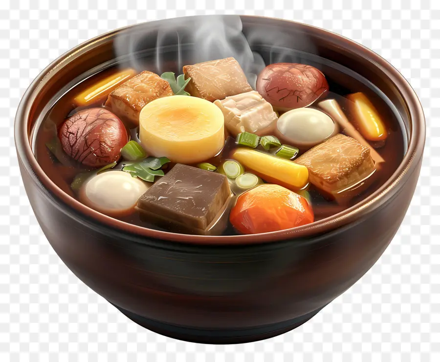 Sopa Oden，Tigela De Sopa PNG