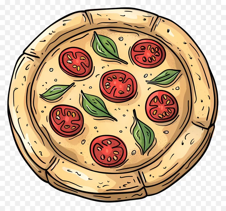 Pizza Marguerita，Pizza PNG