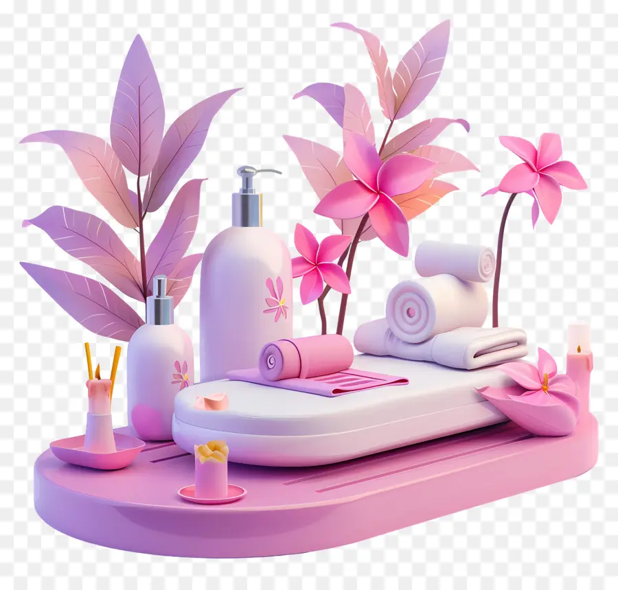 Tratamento De Massagem Spa，Configuração Do Spa PNG