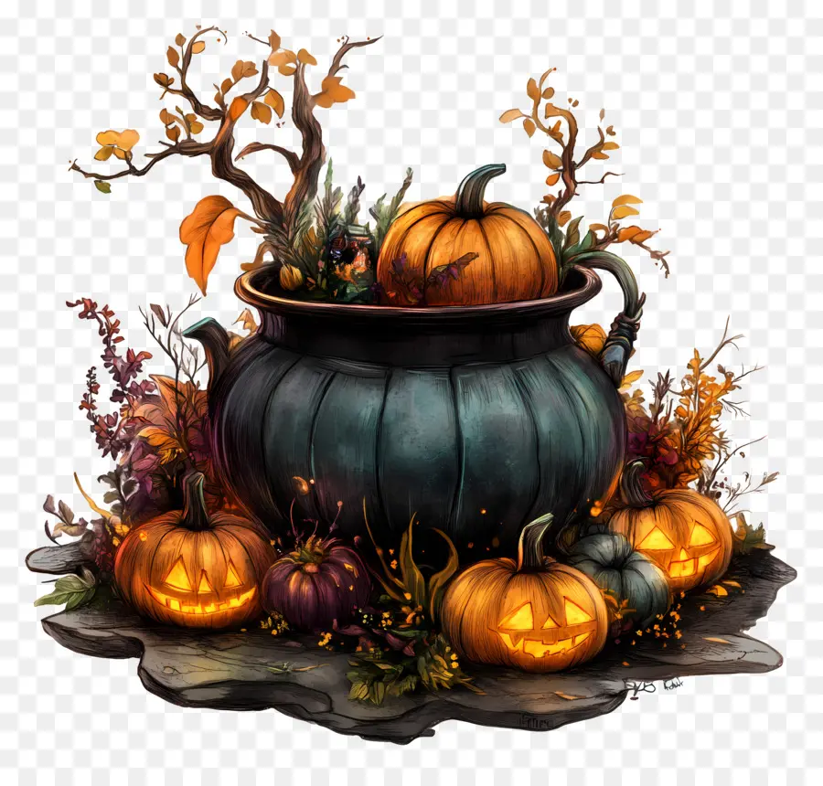 Samhain，Decorações De Halloween PNG