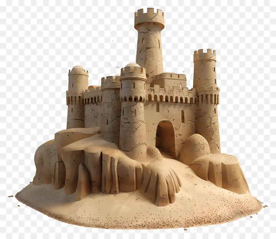 Castelo Do Deserto，Castelo De Areia PNG