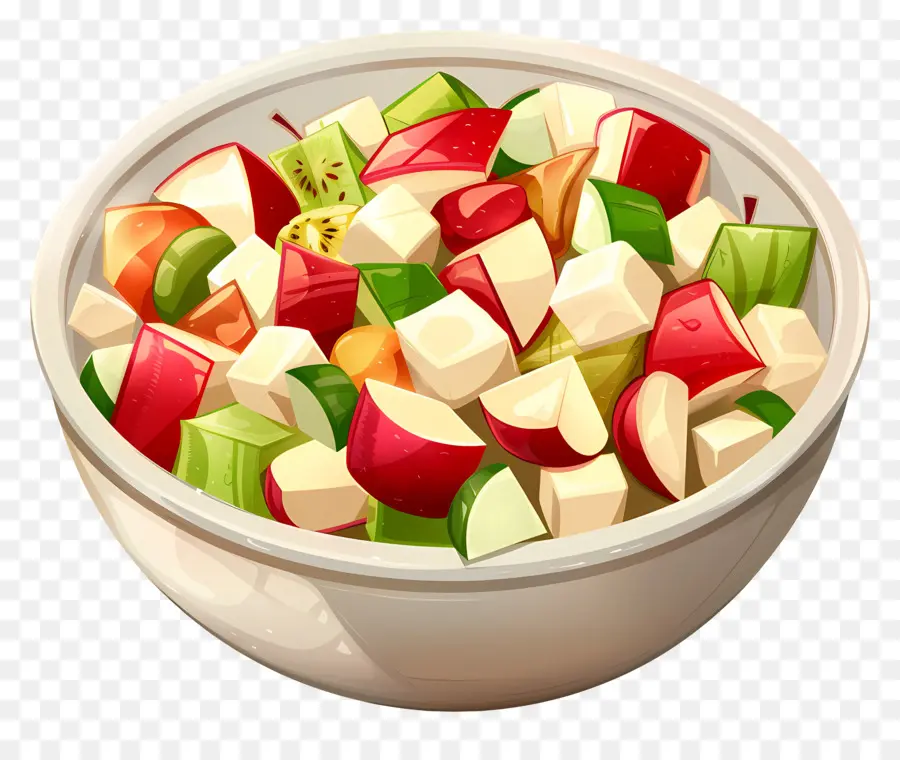 Salada Waldorf，Salada De Frutas PNG