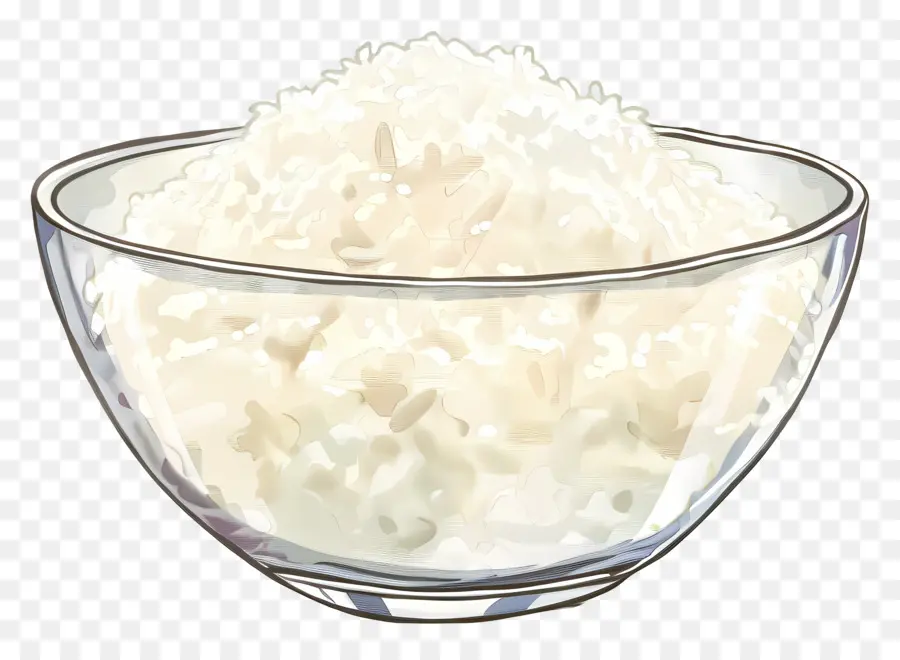 Tigela De Arroz，Arroz PNG