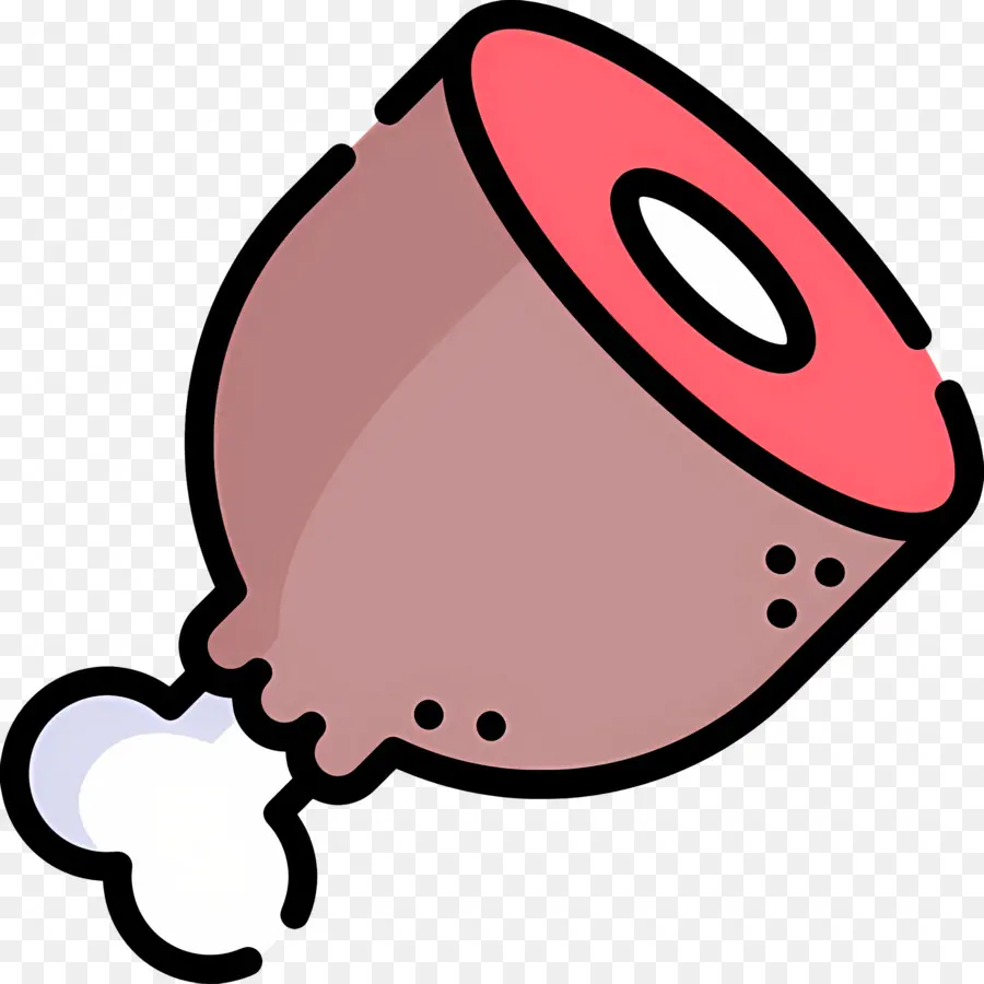 Perna De Carne，Carne De Desenho Animado PNG