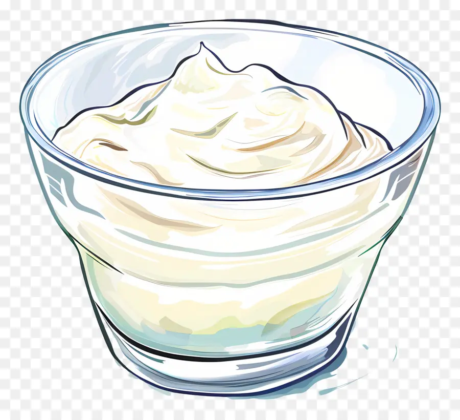 Tigela De Iogurte，Tigela De Creme PNG