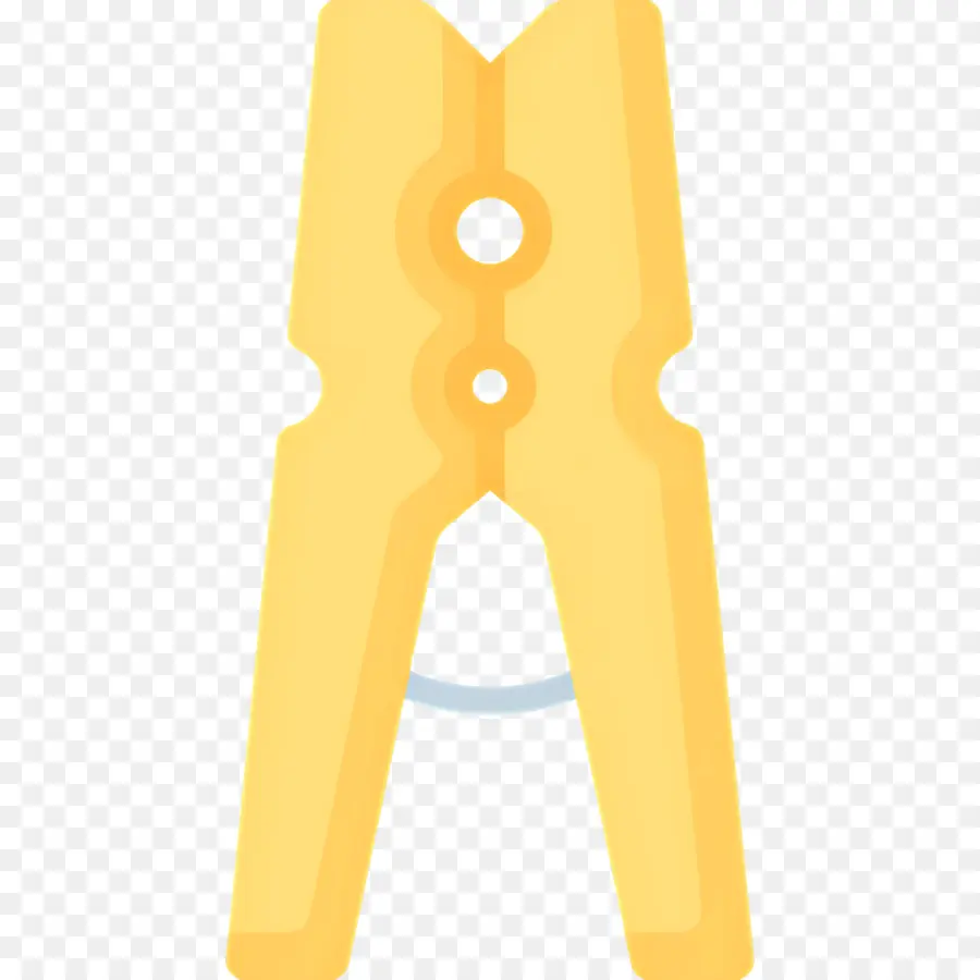 Prendedor De Roupa，Prendedor De Roupa Amarelo PNG