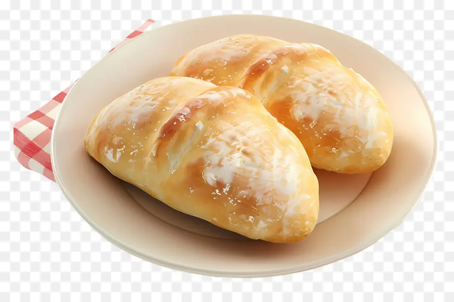 Pão Ciabatta，Pãezinhos PNG