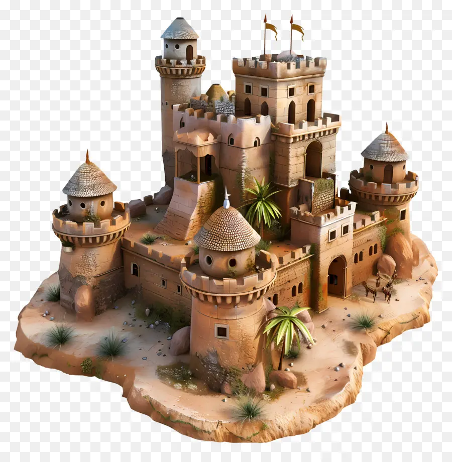 Castelo Do Deserto，Castelo PNG