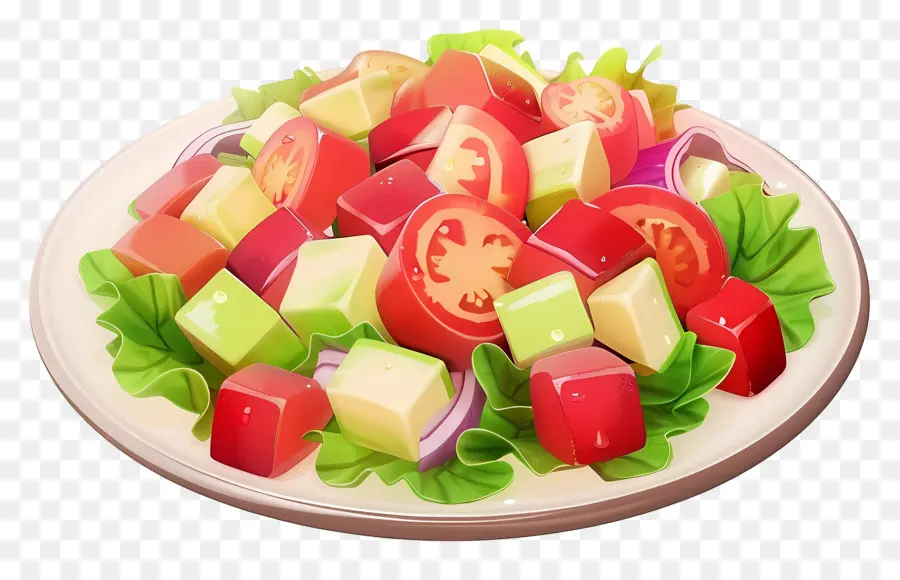 Salada Waldorf，Salada PNG