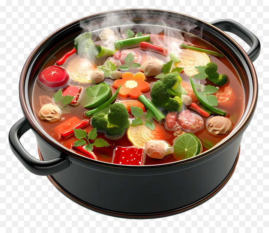 Panela Quente，Sopa PNG