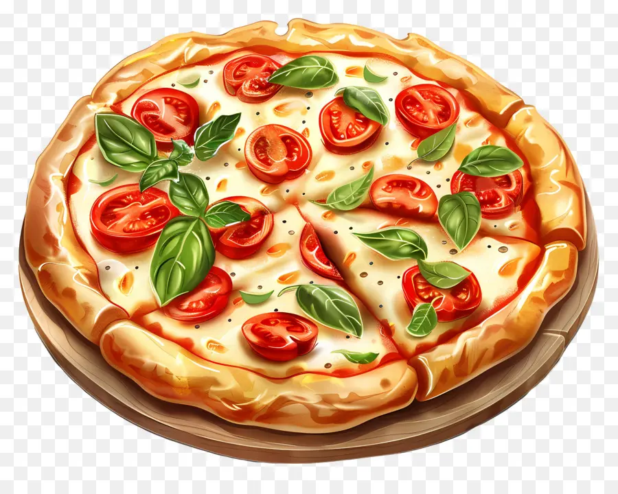 Pizza Marguerita，Pizza PNG