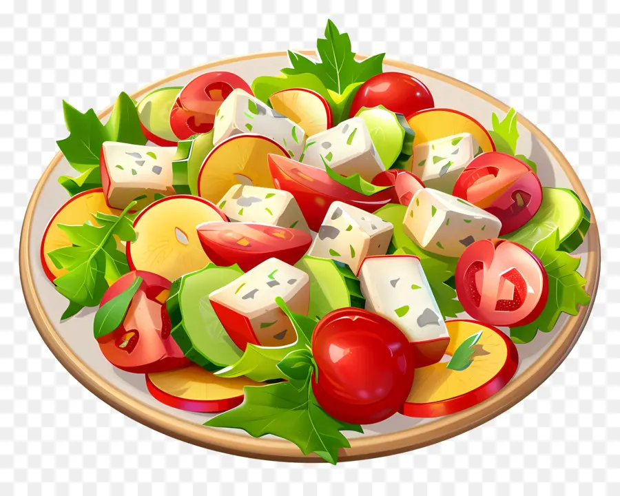 Salada Waldorf，Salada PNG