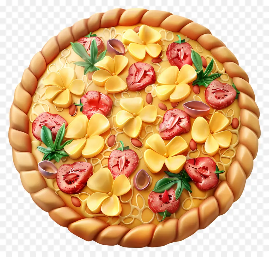 Pizza Havaiana，Pizza PNG