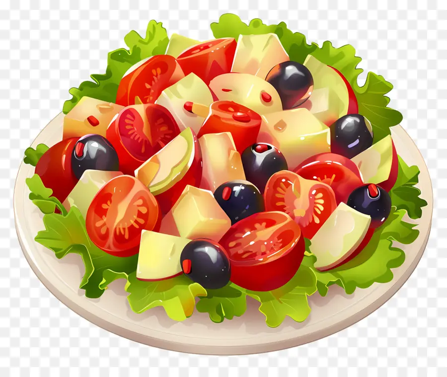 Salada Waldorf，Salada PNG