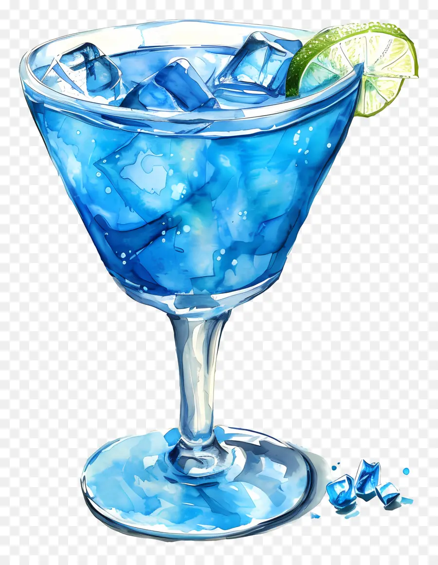 Coquetel Azul，Álcool PNG