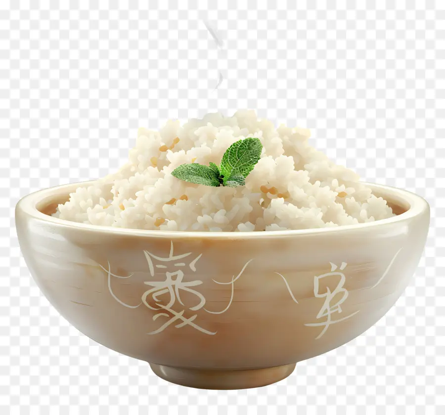 Arroz A Vapor，Tigela De Arroz PNG