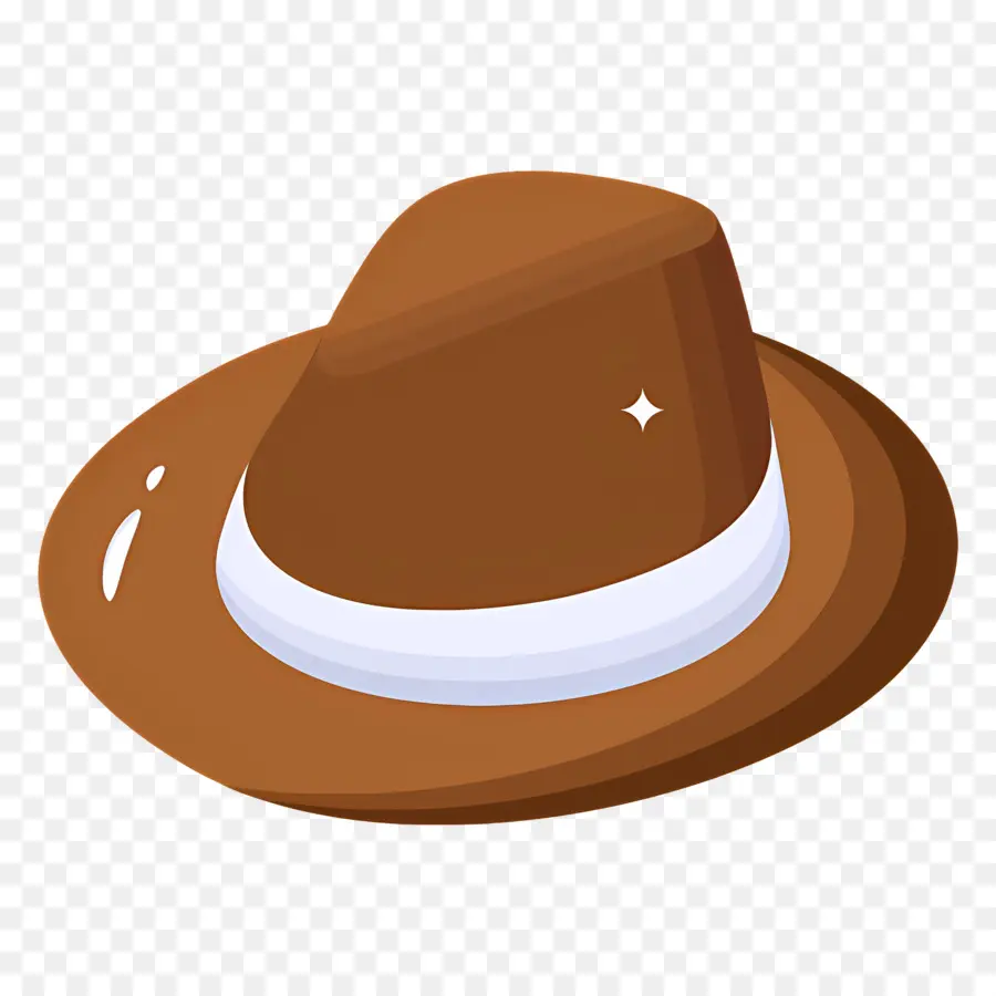 Chapéu De Cowboy，Chapéu Marrom PNG