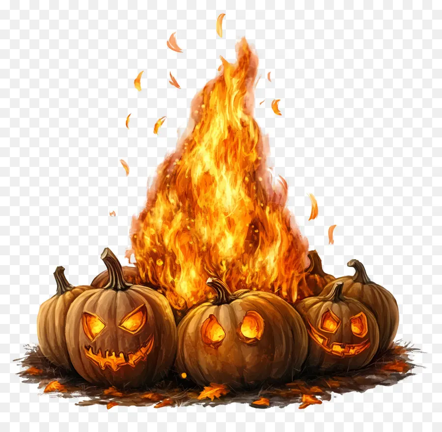 Samhain，Abóbora Ardente PNG