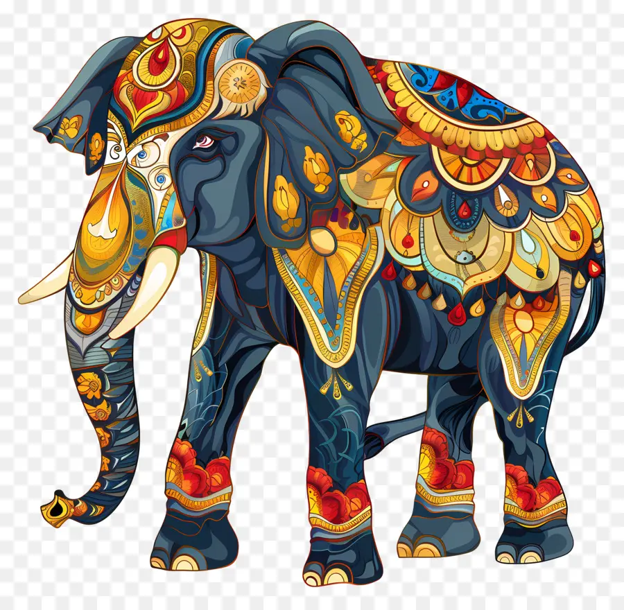 Elefante Indiano，Elefante PNG