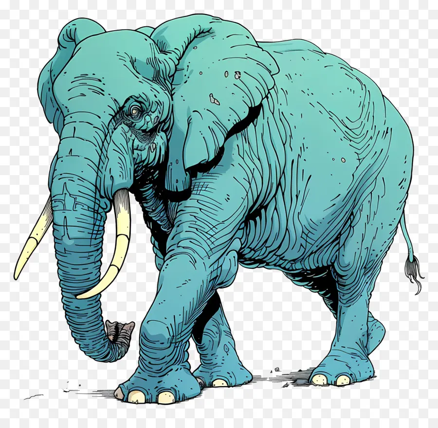 Elefante Indiano，Elefante PNG