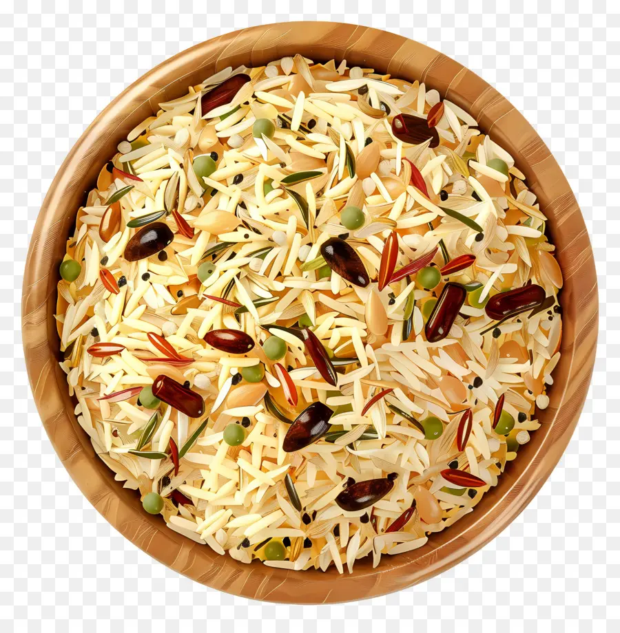 Arroz Jeera，Tigela De Arroz Misto PNG