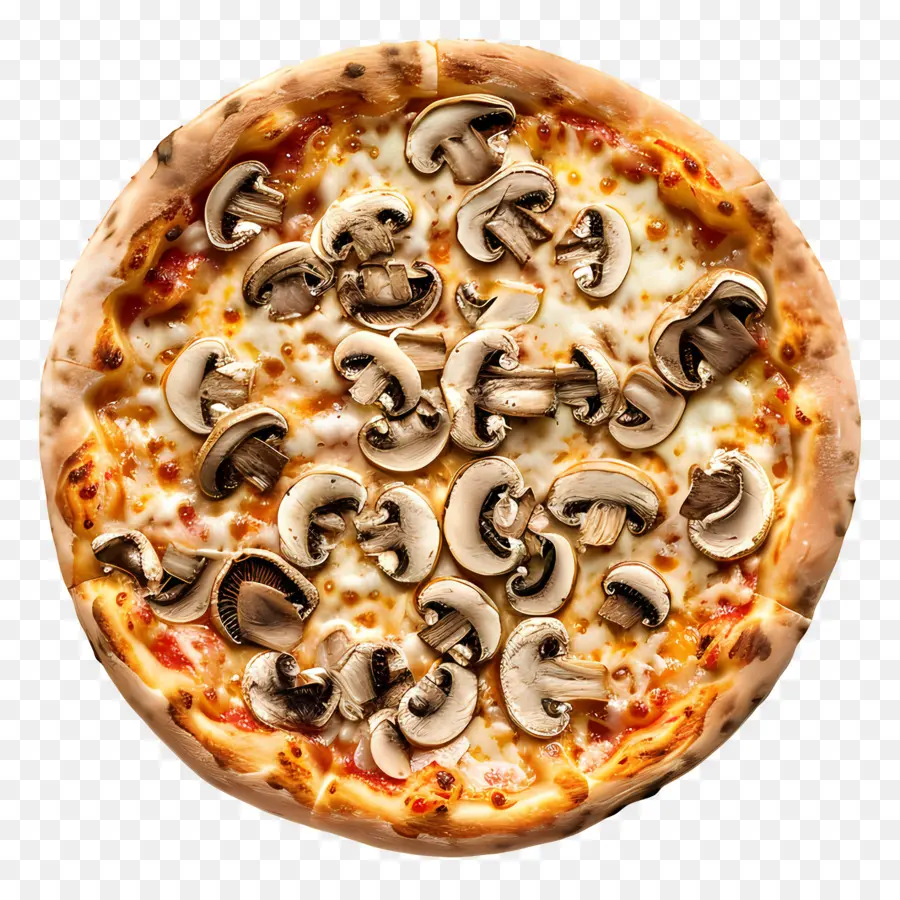 Pizza De Cogumelo，Pizza PNG