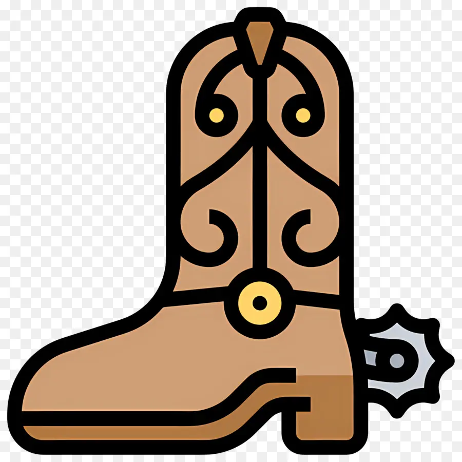 Botas De Vaqueiro，Bota De Vaqueiro PNG