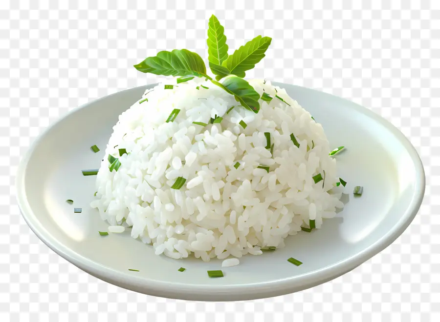 Arroz A Vapor，Arroz Branco PNG