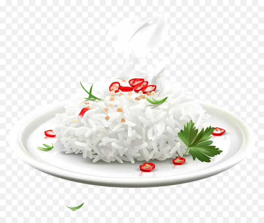 Arroz A Vapor，Arroz Branco PNG