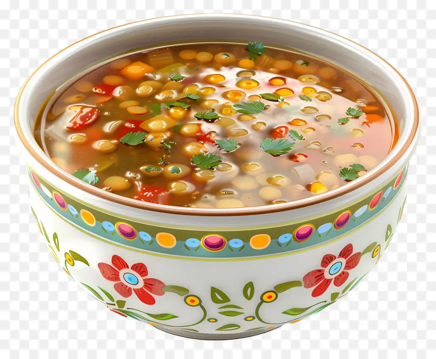 Sopa De Lentilha，Tigela De Sopa PNG